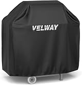 Velway Barbecue Cover Waterproof Heavy Duty 210D Oxford 117x66x117 cm