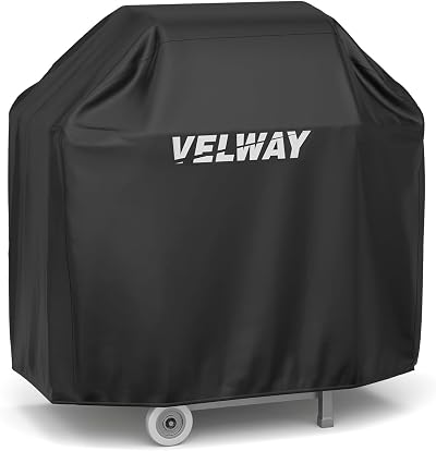 Velway Barbecue Cover Waterproof Heavy Duty 210D Oxford 117x66x117 cm