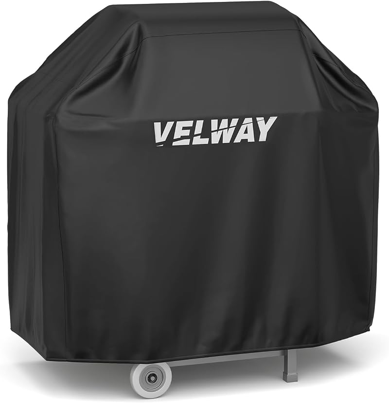Velway Barbecue Cover Waterproof Heavy Duty 210D Oxford 117x66x117 cm