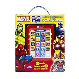 Marvel Super Heroes - Me Reader Electronic Reader with 8 Book Library - PI Kids