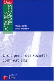 Droit pénal des sociétés commerciales