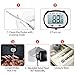 Habor Meat Thermometer, Instant Read Thermometer Candy Thermometer with Swiveling Head and Large LCD Screen for Christmas Thanksgiving Turkey Kitchen BBQ Gas Grill Smoker
