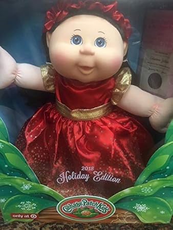 Buy Cabbage Patch Kids 2018 Holiday Edition Brown Hair Blue Eyes