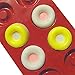 Ozera 8 Cavity Silicone Donut Pan (2 Pack), Muffin Cups, Cake Baking Ring, Biscuit Mold