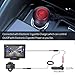 aokur Car Vehicle Backup Camera, Quick Install No Screws Needed IP68 Waterproof Night Vision License Plate Camera Wide Angle with 4.3