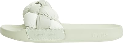 Claquettes tressées Tjw pour femme EN0EN02975, vert (dégradé de sauge brumeux), pointure 39