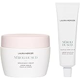 Laura Mercier Luxe Serum Body Cream and Hand Cream Bundle, Long Lasting Hydration, Infused with Shea Butter, French Inspired Scent, Néroli du Sud​