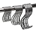 Quany Life Medium,Large, Scarf Apparel Punch Cup Bowl Kitchen S Shaped Silver Plating Hanging Hooks LAOZHOU 30 Pack of Small, White