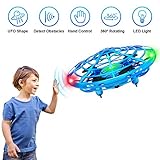 XBUTY Mini Quadcopter Toys for Kids, 2019 Improved Smart Drone Toy, Infrared Sensor UFO Flying Ball Gifts for Boys Girls
