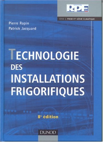Technologie des installations frigorifiques