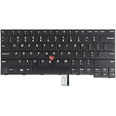 New Replacement Keyboard Compatible with Lenovo ThinkPad Edge E470 E470c E475 with Pointer Without Backlit