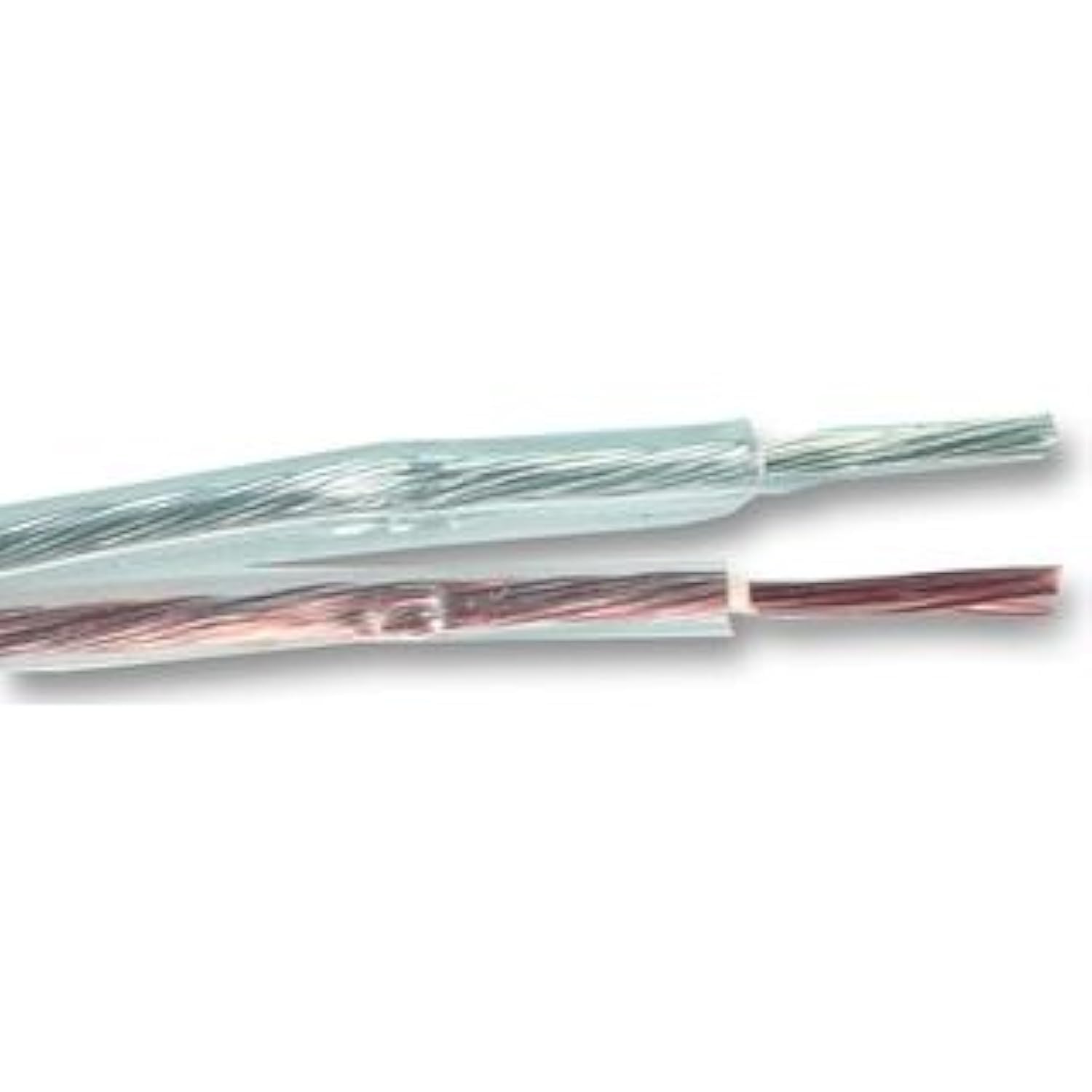 Cable-Core Clear 0.75mm OFC Speaker Cable for Home or Car Audio Hifi Stereo Surround Sound Wire Per 5 metres 5m