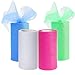 4Pcs Tulle Rolls fabric Spool Ribbons Tutu Material 6 x 900 Inch (25 Yards Each) for DIY Craft, Gift Wrapping, Decoration, Clothes - Pink, Blue, Green, White