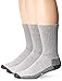 Wigwam At Work Crew 3P Socks, Color: Grey, Size: Large