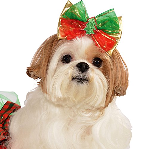 Rubies Costume Company Pet Christmas Tree Hair Bow
