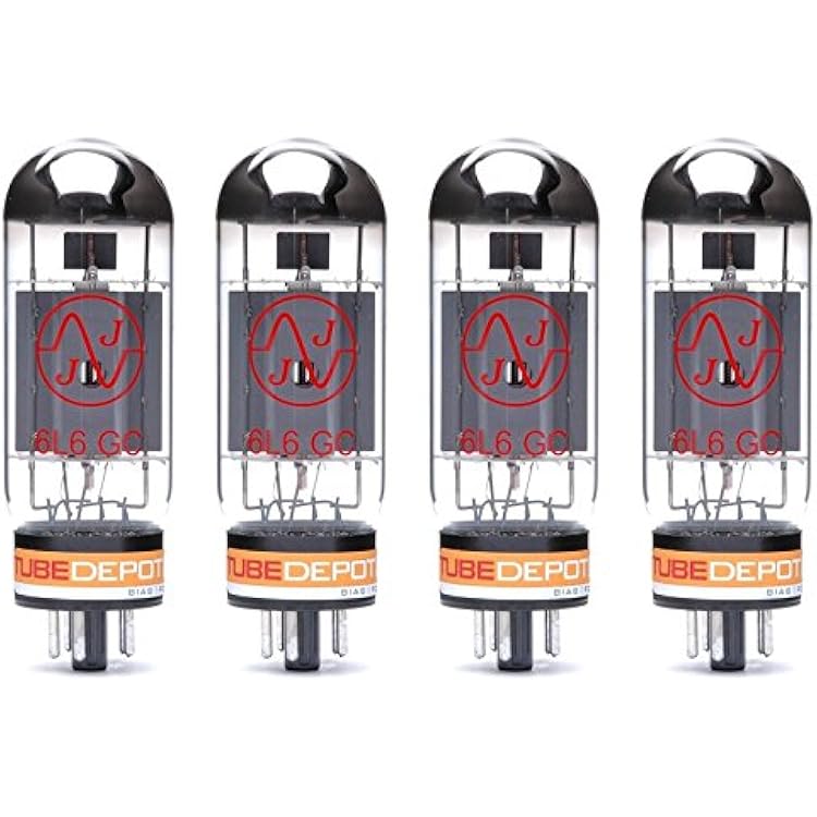 Amazon.com: Quad of JJ 6L6GC Power Vacuum Tube : Musical