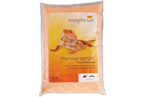 imagitarium Orange Calcium Reptile Sand 10lbs
