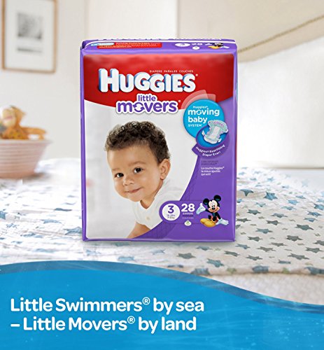 Huggies Little Swimmers Disposable Swimpants (Character May Vary), Medium 18 Count