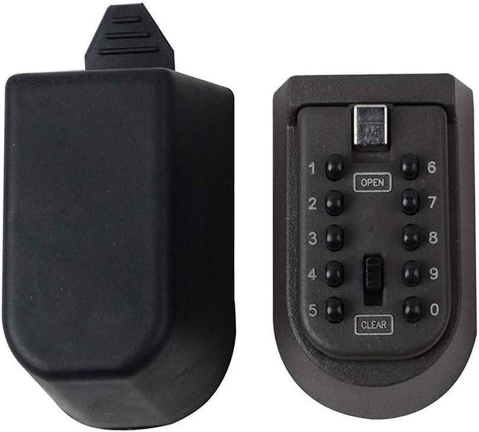 Loboo Idea Wall Mounted Outdoor Security Keysafe Box with Push Button