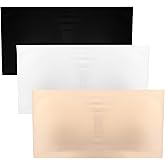 Nubofy Girls Strapless Bandeau Bra Teens Seamless Bra Big Kids Training Bras