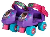 Doc McStuffins Kids Rollerskate, Junior Size 6-12 with Knee Pads