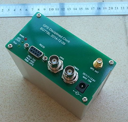 Generic 10MHz Output Square Wave GPS DISCiPLINED Clock GPSDO with Antenna Power Supply