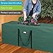 Primode Christmas Tree Storage Bag | Fits Up to 7.5 Ft. Disassembled Holiday Tree | 50” x 15” x 20” Tree Container | Durable 600D Oxford Material | Heavy Duty Xmas Storage Box (Green)