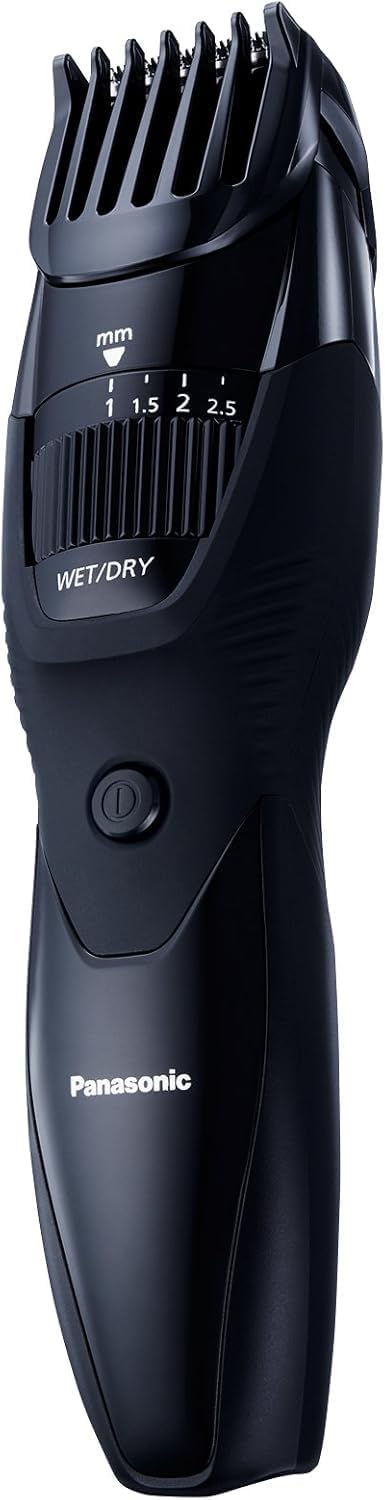 Panasonic ER-GB42 Wet/Dry Beard Trimmer 20 Lengths UK plug Black 50 min