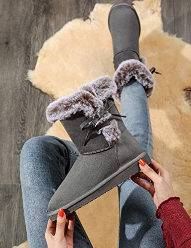 Womens-Classic-Fur-Snow-Boots-Short-Winter-Boots-Lined-Warm-Lace-up-Anti-Slip-for-Outdoor