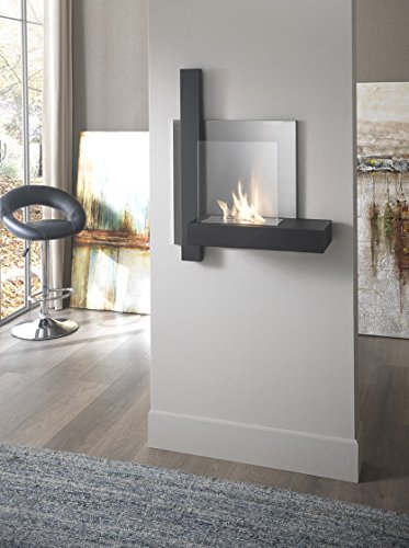 Caminetto a bioetanolo da muro