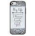 Glitter Background with Quote 