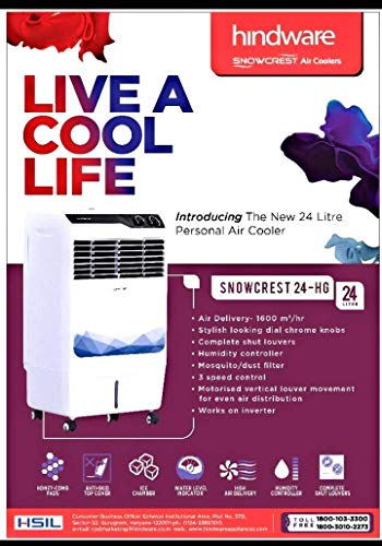 hindware air cooler snowcrest 24 he