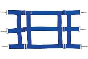 Southwestern Equine Premium Nylon Stall Guard for Horses (Royal Blue)