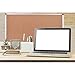 XBoard Aluminum Frame Wall-Mounted 15 x 12 Inch Thick Cork Board Push Pin Boards for Display and Organization
