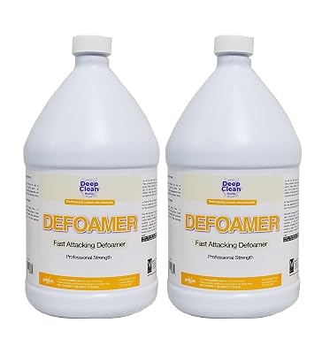JANILINK Commercial Strength Carpet Defoamer for Carpet Cleaning, Professional, Antifoaming, 1GAL [Pack of 2]