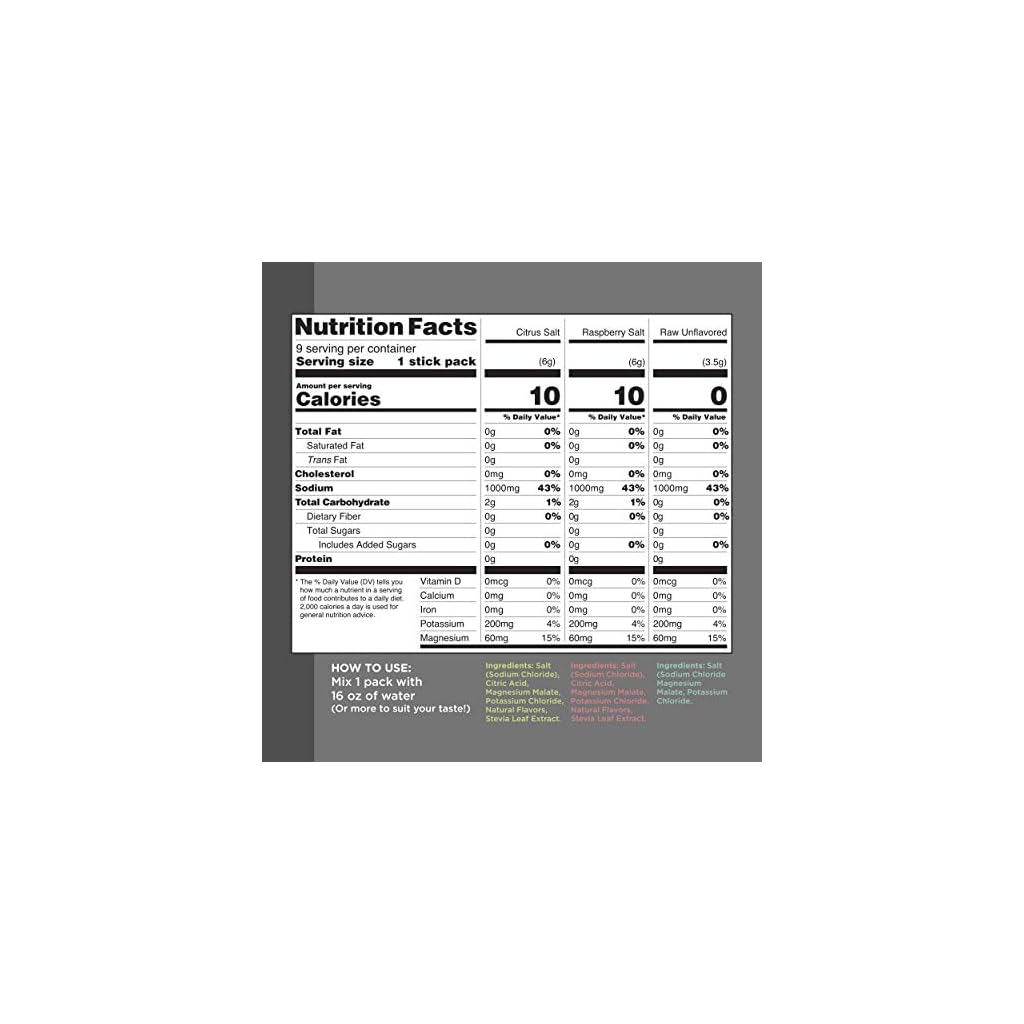 LMNT Electrolyte Drink Mix Hydration Powder Keto & Paleo No Sugar