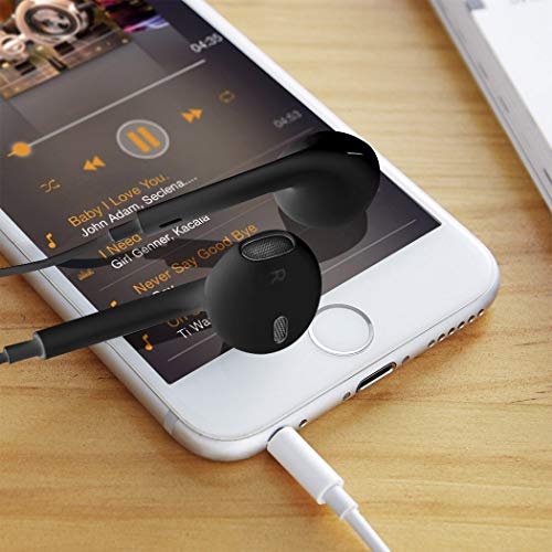 Earphones/Earbuds/Headphones, Premium in-Ear Wired Earphones with Remote & Mic Compatible Apple iPhone 6s/plus/6/5s/se/5c/iPad/Samsung/MP3 MP4 MP5,VK1
