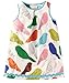 Fiream Girls Casual Cotton Print Sleevelees Dress