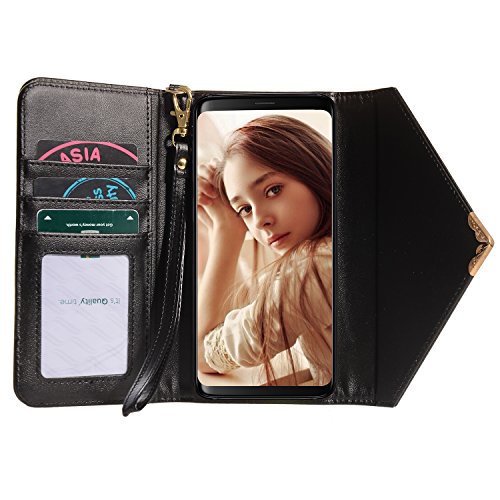 image for Samsung Galaxy S9 Case, Galaxy S9 Wallet Case, Crosspace Envelope Flip