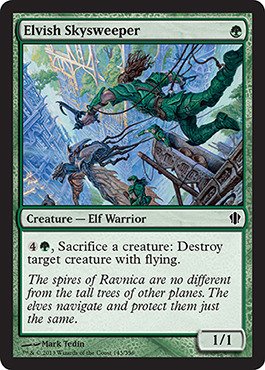 Magic: the Gathering - Elvish Skysweeper (143/356) - Commander 2013