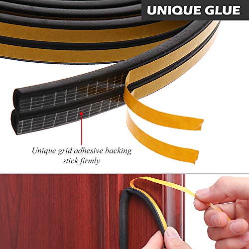 1 Insulation+Weatherproof+Soundproofing+Self+Adhesive+Weatherstrip