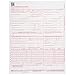 New 2500 CMS 1500 Claim Forms – Current HCFA 02/2012 Version (OMB-0938-1197) - Forms will Line Up with Billing Software and Laser Compatible - 2500 Sheets - 8.5 Inch x 11