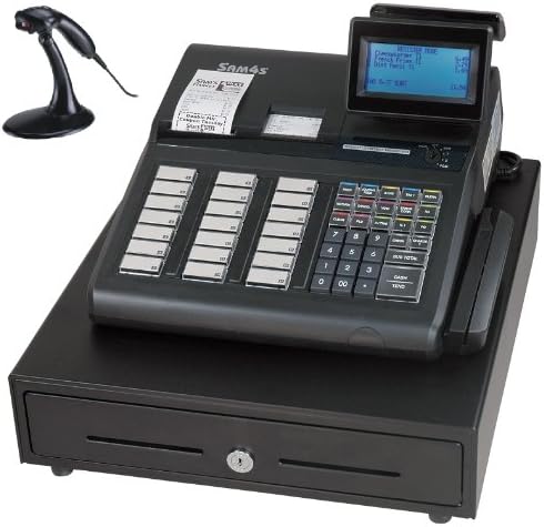 Sam4s / Samsung SPS-345 Cash Register w/ MS-9540 Scanner