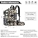 SHARKMOUTH Military Tactical Backpack 3 Day Assault Pack MOLLE Bag Rucksack Survival Outdoor Daypack for Camping Hiking Hunting Climbing Travel Trekking 33L, Green