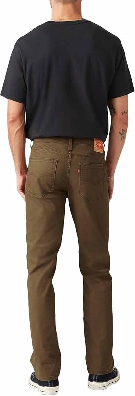 514 Straight Fit Jeans, Olive Night, 36W / 36L Hombre