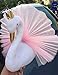 3D Wall Hanging Decoration Cute Crown Swan Stuffed Dolls 40X54cm Kids Room Decor Weddings Birthday gift
