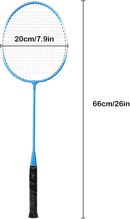 Roeam Outdoor Sport Badminton Rackets Badminton Set 2 Player Badminton Racket Set Indoor Outdoor Sports Adults, Children Practice Badminton Racquet with Cover Bag: Home & Kitchen