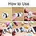 BROUYOUE 12 Pieces Cable Animal Bites Cute Animal Cable Protector For iPhone Cable Charging Cord Saver, Cute Creature Bites Cables Charger Protector Accessory