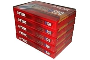 TDK Superior Normal Bias D90 IEC I / Type I For Everyday Recording Audio Cassette Tapes - 4 Pack by TDK