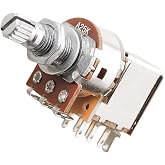 DIAO79NI 1PC Split-Shaft Non-Bounce Push-Pull Potentiometer for Guitar&amp;Bass